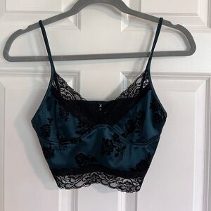 lacey crop top - motel